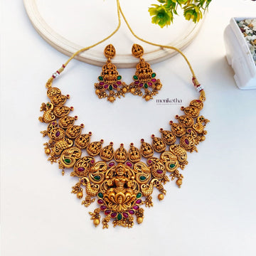 Devika Enchanting Antique Necklace Set