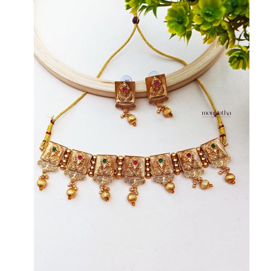 Siya Antique Necklace Set