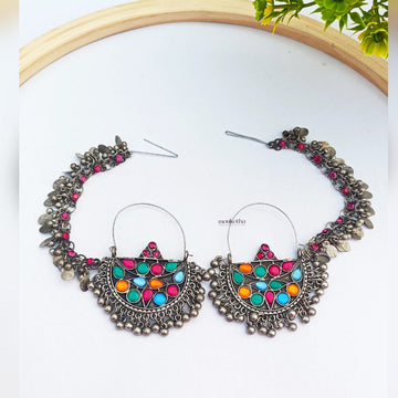 Banani Black Polish Earring