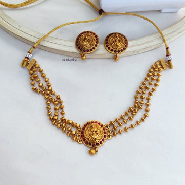 Kaveri Antique Necklace Set