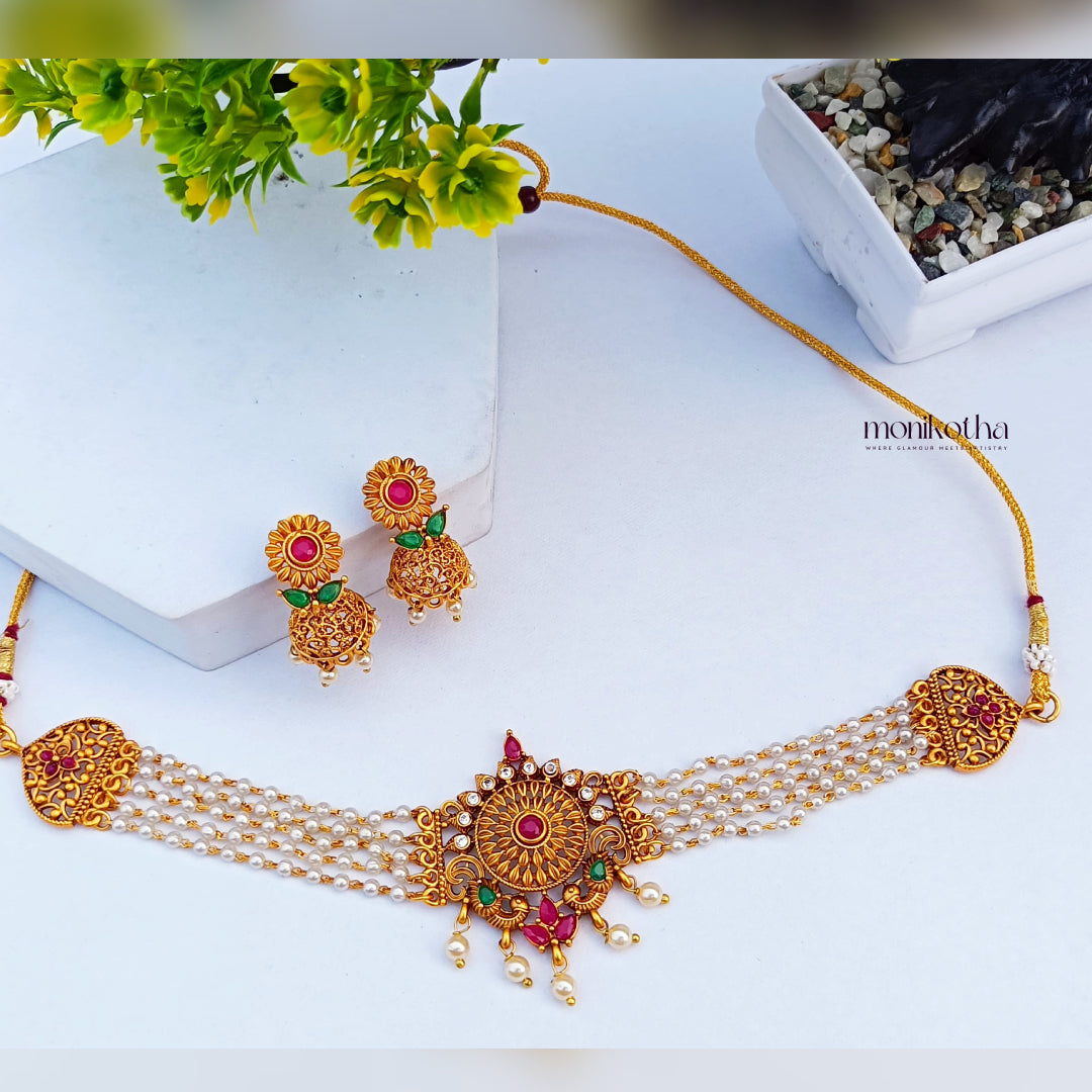 Mahika Antique Choker Set