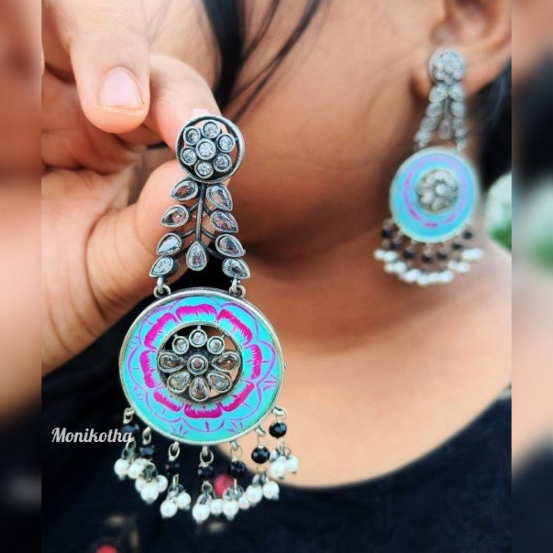 Anika Ethnic Sparkling Earrings