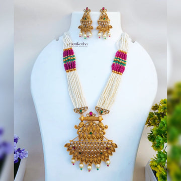 Chandana Antique Necklace Set