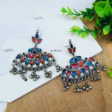 Preeti Ethnic Multicolor Earrings