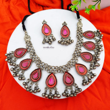 Stella Mesmerizing  Oilpainted Necklace Set