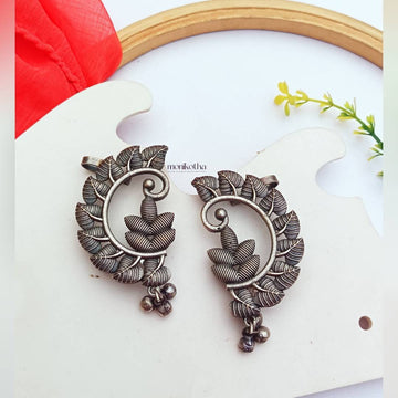 Lotika  Silver Replica Earrings